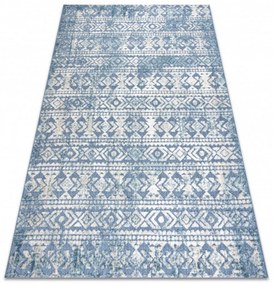 Kusový kobere Niclas modrý 80x250cm