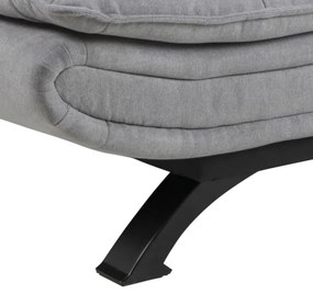 Rozkladacia dvojmiestná pohovka AIRI sivá