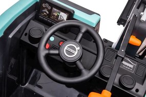 LEAN CARS Elektrické rýpadlo Volvo DK-VE888 na batérie, modré