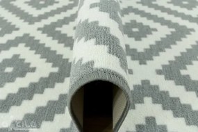 Protišmykový behúň Romby 19 - sivý - Výpredaj