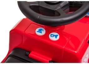 Odrážadlo Mercedes Hasiči 2xAA červená