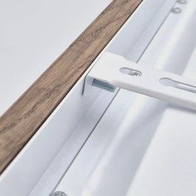 Brilagi - LED Kúpeľňové svietidlo WOODY FRAME LED/40W/230V 120x30 IP44 dub orech