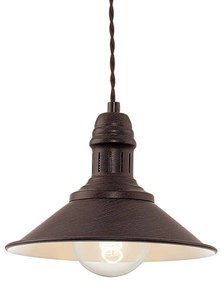 Eglo 49455 - Luster na lanku STOCKBURY 1xE27/60W/230V 49455