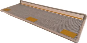 Vopi Nášľapy na schody Laguna béžová obdĺžnik, samolepiaci - 24x65 obdĺžnik (rozmer vrátane ohybu)