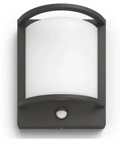 Philips - LED Vonkajšie nástenné svietidlo so senzorom SAMONDRA LED/3,8W/230V IP44 P5975