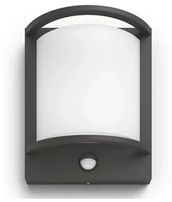 Philips - LED Vonkajšie nástenné svietidlo so senzorom SAMONDRA LED/3,8W/230V IP44 P5975