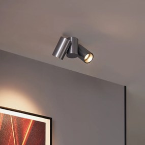 Dizajnové vstavané bodové svetlo tmavosivé GU10 50 mm 2-svetlo sklopné - Michael