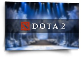 Sablio Obraz DOTA 2 Modrá - 60x40 cm
