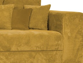 Pohovka Richard, horčicová žltá látka