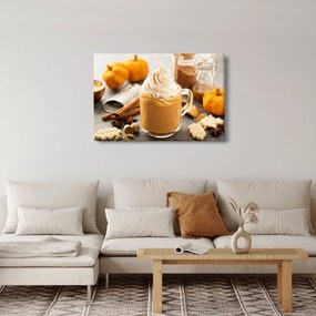 Obraz - Tekvicové latte (90x60 cm)