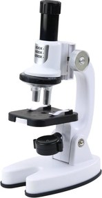 LEAN Toys Vzdelávací LED mikroskop Zväčšenie 1200x Vedecká súprava Príslušenstvo