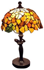 Tiffany jantarová lampa 30*20Ø AMBER