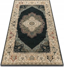 Koberec Polonia 235x350 Palazzo Velvet granátová Rozeta Vlna #POL291