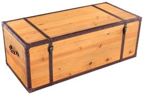 Konferenčný stolík - truhlica Eisley 110 cm jedľa