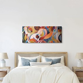 Obraz - Hudobný abstrakt (120x50 cm)