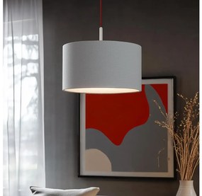 Eglo - LED  Luster na lanku TUNJA 1xE27/60W/230V šedá