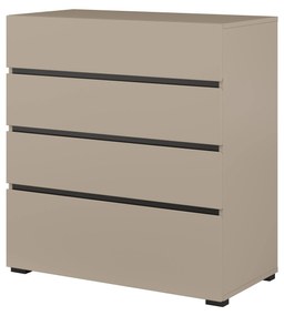 Komoda Crossroad S28 (congo + čierna). Akcia -10%. Vlastná spoľahlivá doprava až k Vám domov. 1118246