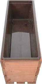 Drevený kvetináč 61 cm Modern – Rojaplast