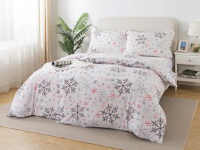 XPOSE® Francúzske flanelové obliečky SNOWFALL