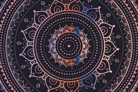 Tapeta farebná Mandala - 225x150