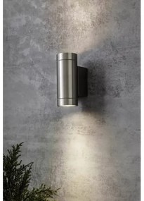 Markslöjd 107917 - Vonkajšie nástenné svietidlo PIPE 2xGU10/35W/230V IP44