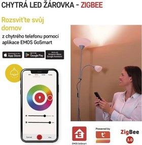 Inteligentná LED žiarovka GoSmart MR16/GU10 4,8W 230V ZigBee RGB stmievateľná
