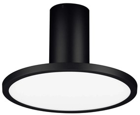 LED čierne moderné stropné svietidlo Ekei