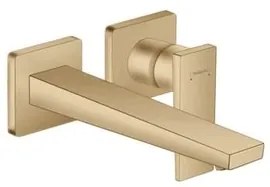 Umývadlová batéria Hansgrohe Metropol bez výpuste kartáčovaný bronz 32526140