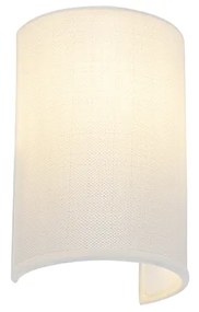 Inteligentná nástenná lampa biela vrátane Wifi A60 - Simple Drum Jute
