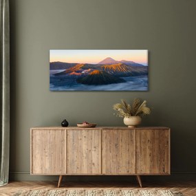 Obraz hory Bromo v Indonézii (120x50 cm)