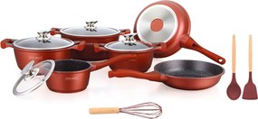 Royalty Sada riadu BS1010M 13 ks, farba burgundy