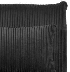 Pohovka SOLACE rozkladacia, menšestrová čierna 871622