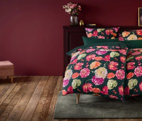 Flanelová posteľná bielizeň, štandardná veľkosť, zelená