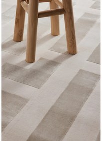 Sivo-krémový koberec 160x235 cm Perles Onyx – Elle Decoration