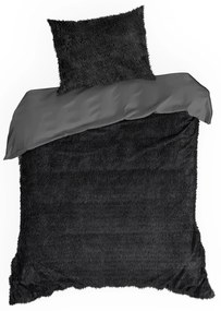CHLPATÉ OBLIEČKY TIFFANY 200X220 CM, 2 KS 70X80 CM ČIERNE