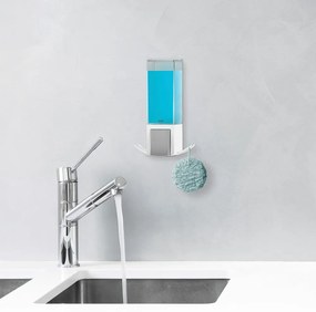 Biely nástenný dávkovač mydla 500 ml – Compactor