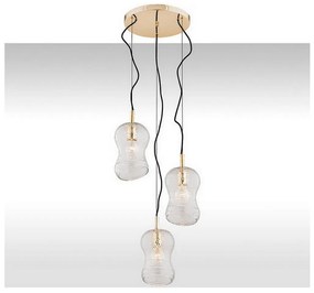 Argon 1464 - Luster na lanku CADIZ 3xE27/15W/230V