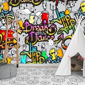 Sablio Tapeta Graffiti - 336x220 cm