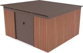 Záhradný domček G21 GRAH 1132 - 340 x 333 cm, hnedý