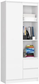 Regál R11 R80 1D 2SZ CLP biely