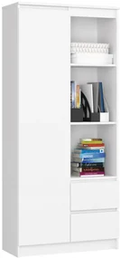 Regál R11 R80 1D 2SZ CLP biely