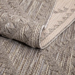 Dekorstudio Terasový koberec SANTORINI - 454 hnedý Rozmer koberca: 100x200cm