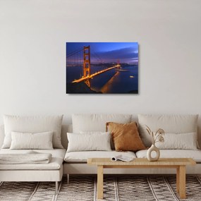 Sklenený obraz - Golden Gate Bridge (70x50 cm)