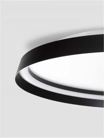 LED stmievateľné čierne moderné stropné svietidlo Ormi 60