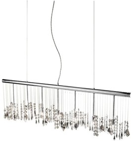 Kolarz 104.87.5 - Krištáľový luster na lanku STRETTA 7xG9/40W/230V lesklý chróm