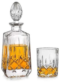 Crystal Bohemia SHEFFIELD whisky set (1+6)