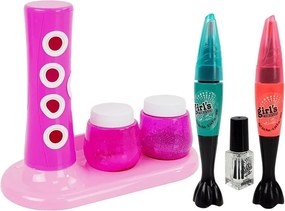 LEAN Toys Sada na maľovanie nechtov Glitter Dispenser Farebné nálepky