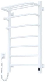 Kúpeľ. elektrický radiátor s term. FORTIS 350W/230V 80,6 cm IP44 biela ľavá