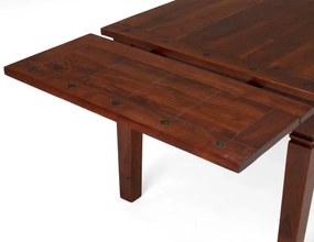 furniture-nabytek.cz - Masívna pripínacia doska Texas z akáciového dreva, lakovaná, hnedá – 40×90×6 cm