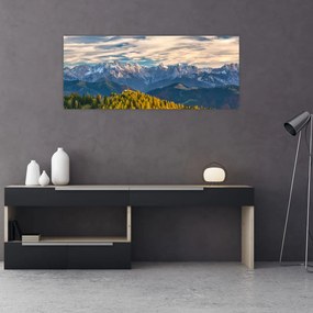 Obraz - horská panorama (120x50 cm)